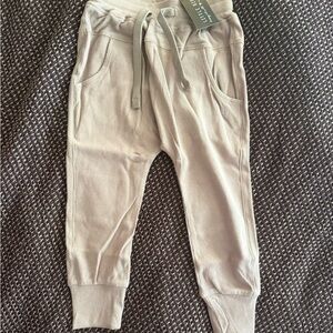 Little Bipsy Jogger Sweatpants in Tan